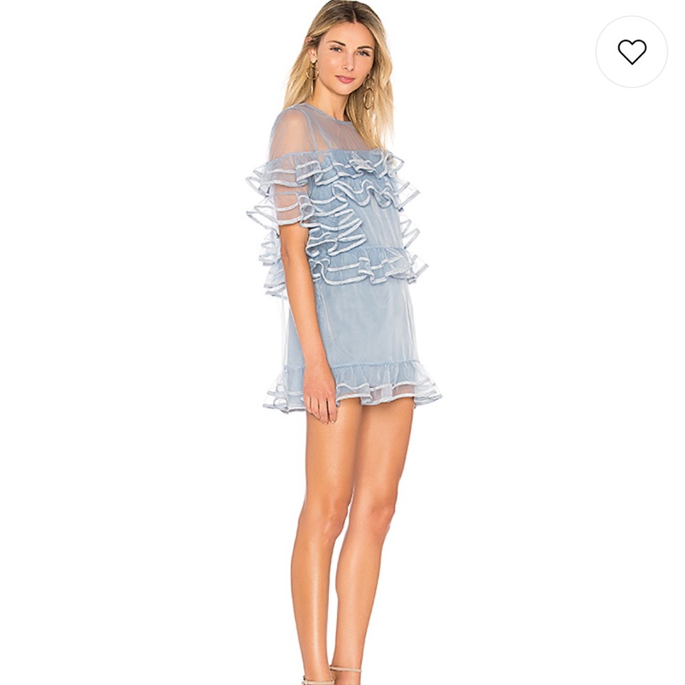Tularosa ruffle dress